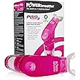 POWERBREATHE - Breathing Exercise Device, Breathing Trainer and Therapy Tool to Strengthen Breathing Muscles and Help Lung Capacity, Handheld Inspiratory Muscle Trainer - Pink, Light Resistance