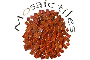 SMEIINIK 1.1lb/500g Iridescent Glass Mosaic Tiles for Crafts, Art & DIY Projects, Stained Glass Pieces, Mosaic Materials (WJ95-10)