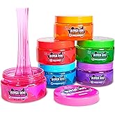 Tub Works® Super Goo Bath Slime™ Kids Soap Bath Toy, 6 Pack | Stretchy, Squishy Slime Soap for Toddler Bath | Fresh, Fruity Scents | Nontoxic | Sensory Fun Kids & Toddler Bath Toys