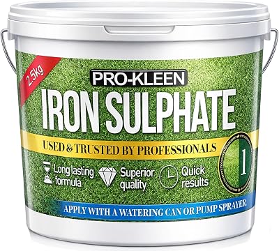 Pro-Kleen 2.5KG Iron Sulphate Lawn Fertiliser - 2500L Coverage