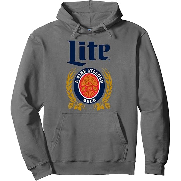 Miller Lite St. Patrick's Day Hoodie - Distressed Beer Pilsner Pullover Sweatshirt