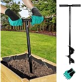 Compost Aerator Tool Turner and Mixing Tool for Outdoor Compost Tumbler Bins Bags, Composting Accessories