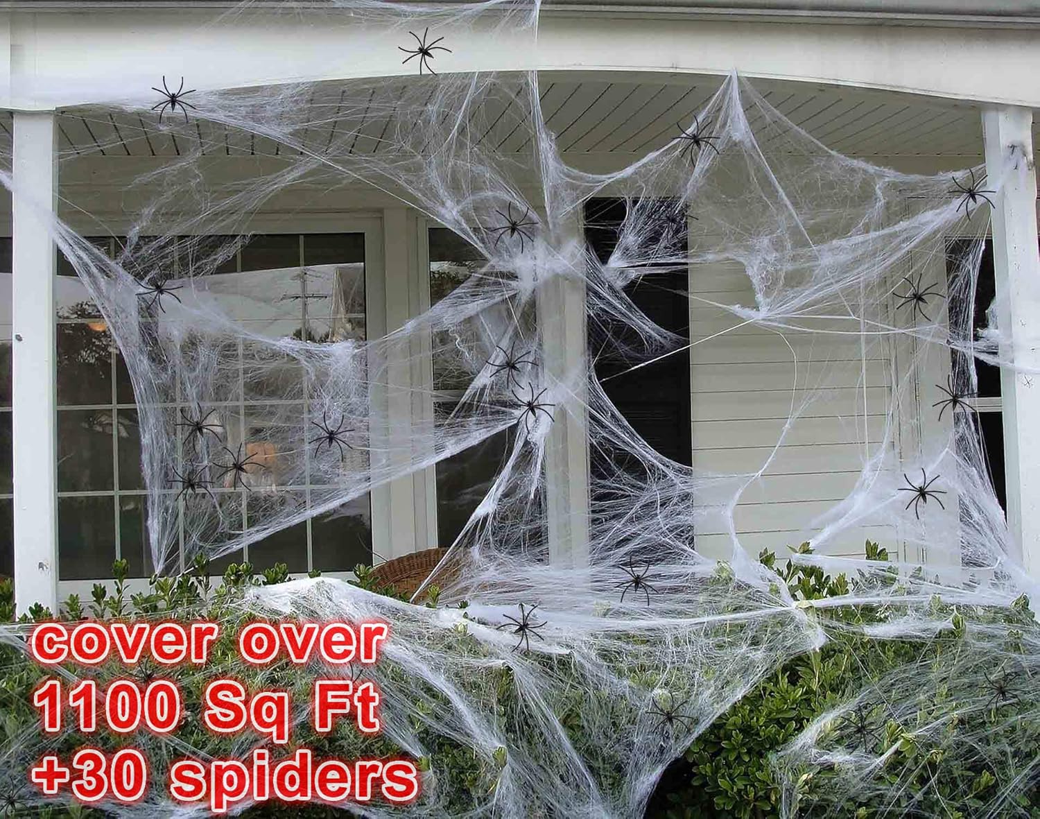 Amazon Com 90shine 1100 Sqft Fake Spider Web Halloween Party