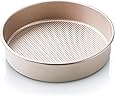 Nonstick Round 8 inch Cake Pan - 8x2 Round Cake Pan - Perfect Round Baking Pan for Cakes - Non-Toxic Nonstick Cake Pan, Durable, Warp-Resistant, Superior Baking Design - Food-Safe Nonstick Coating