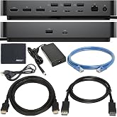 Dell Pro Thunderbolt 5 Smart Dock SD25TB5 300W Power Delivery Includes Zoomspeed Display Port Cable + Zoomspeed HDMI Cable + Ethernet Cable + Cleaning Cloth + Supports Up to Four 4K 60Hz Displays