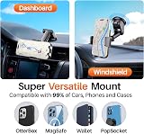 PORTENTUM Car Phone Holder 2026 Version 360° Rotation Extendable Arm view 5