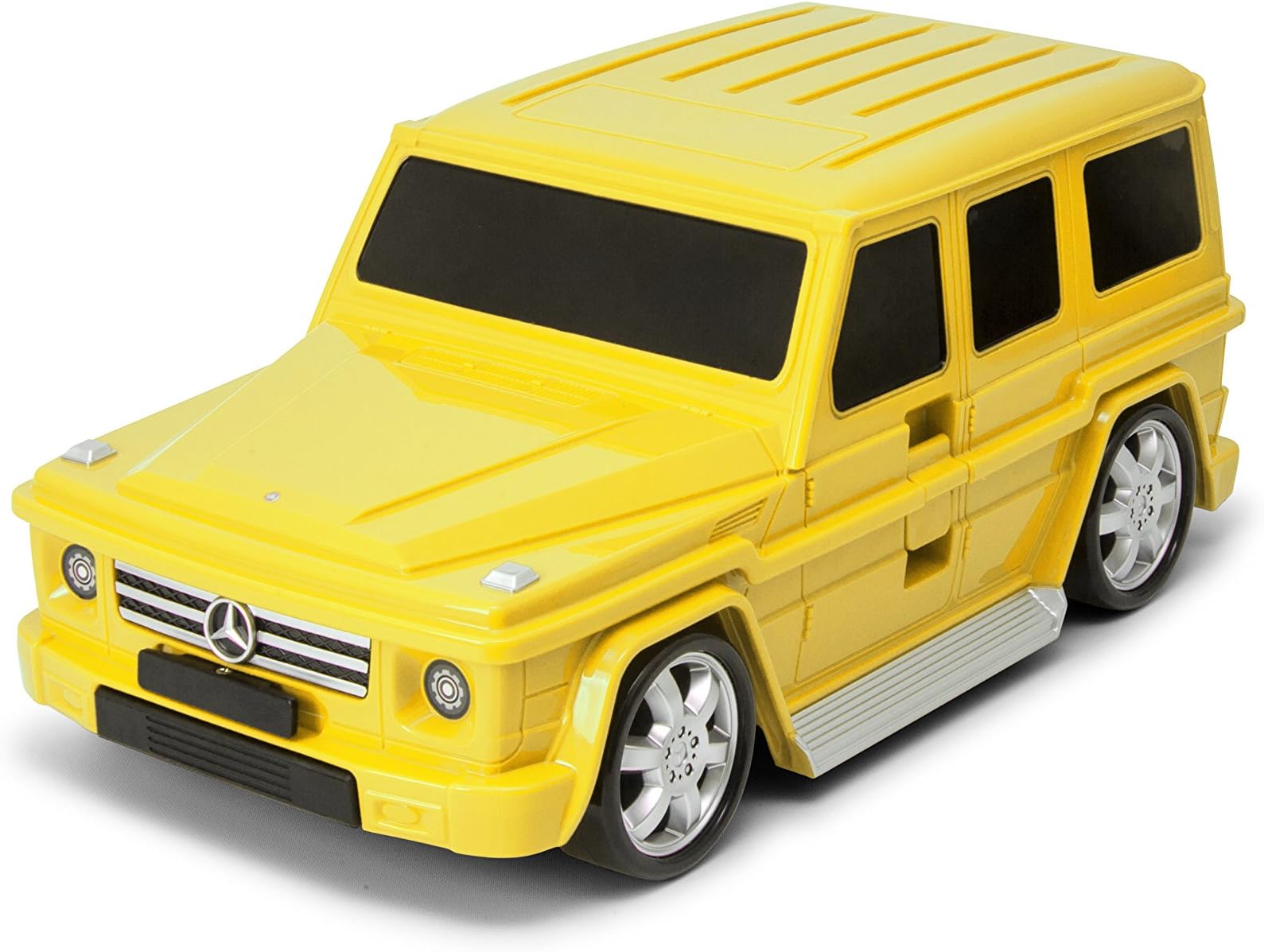 Packenger Packenger Mercedes-Benz G63 Kinderauto Kindertrolley Children's Luggage, 49 cm, 20 liters, Yellow (Gelb)