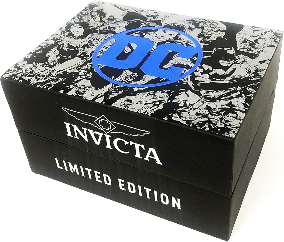 Invicta DC Comics - Batman 27098 Reloj para Hombre - 52mm: Amazon.es: Relojes
