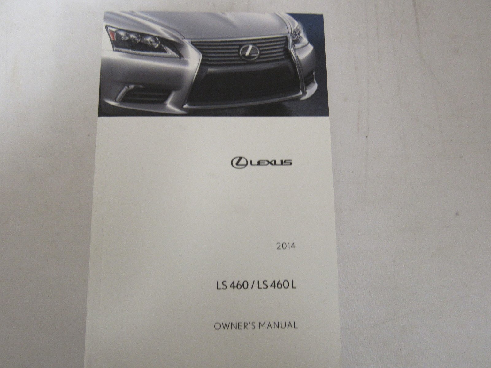2014 Lexus LS 460 / LS 460 L Owners Manual Guide Book Set With Case: