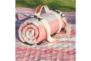 RYCHIC Waterproof Picnic Blanket Outdoor Camping Beach Mat Extra Large Foldable Car Essential Roadtrip Gadget Rv Accessories Glamping Tent Gear Must Haves Hiking Stuff Backpacking Necessities Gift