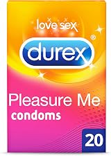 Durex Pleasure Me Condoms 3 x 20 Pack Brand New Sealed No Discounts view 3