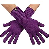 Evolution Knitwear Wool Knit Gloves - Made in the USA - Super Soft Merino Wool - Small