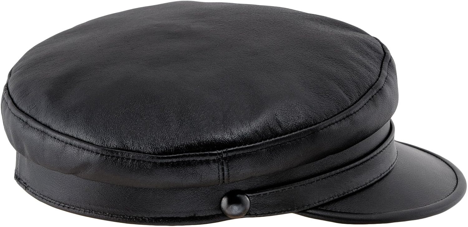 Sterkowski Trawler Hat Natural Leather Amazon.co.uk Clothing