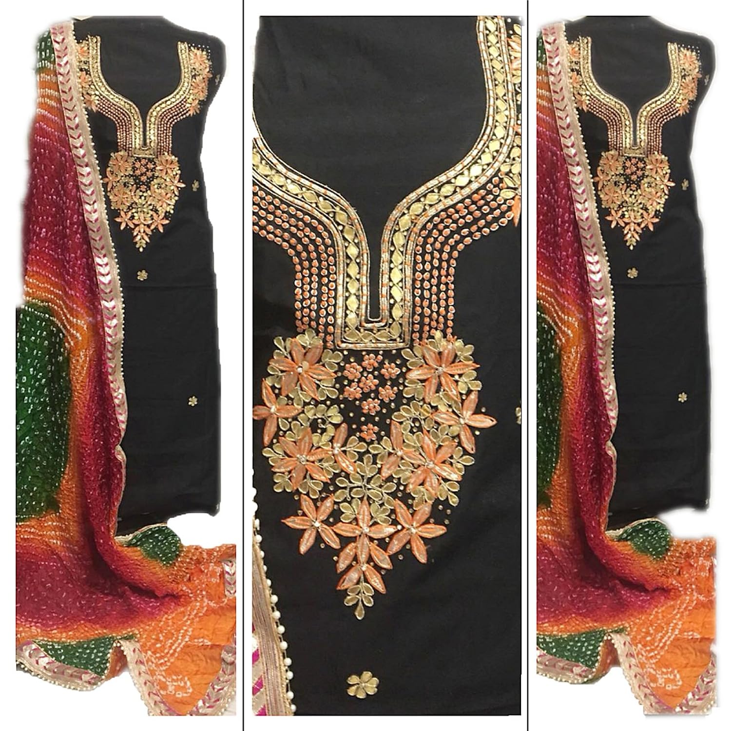 k.k.sales women's georgette dress material