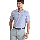 Vineyard Vines Mens Heathered Winstead Sankaty Performance Polo