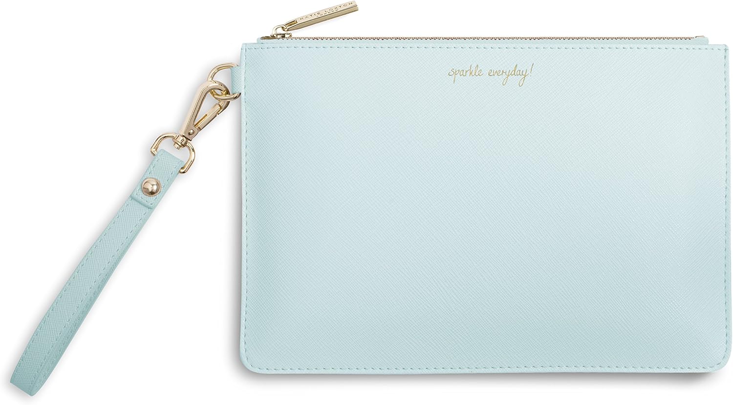 cornflower blue clutch bag