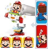 LEGO Super Mario Adventures Bowser Jr Clown Car 71439 with interactive Mario view 5