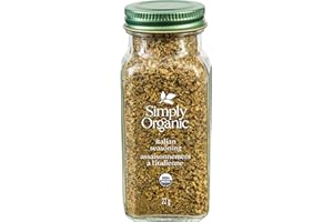 Simply Organic Italian Seasoning, Certified Organic - 22g Glass Bottle