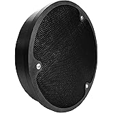 Air Duct Screen and Carbon Filter for 6 inch Air Ducts; Atomic Innovations | fits into Ducts, Vents, Grow tents, fresh air intakes; Pre-filtration for light duty odors or dust, made in USA