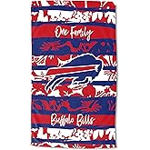 Northwest NFL Buffalo Bills Beach Towel, 35 x 60, Pocket