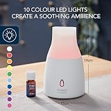 Yankee Candle Ultrasonic Aroma Diffuser Kit Black Cherry LED Auto Off UK Plug view 3
