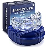Itus Mouthguardz: SilentZPro 2.0 - USA Designed & FDA-Cleared Anti Snore Mouthpiece - Fully Adjustable Anti Snore Mouth Guard - Professional Patented Anti Snore Device, Medium
