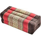 Zafuko Yoga &amp; Meditation Cushion - Organic Water-Resistant Kapok Filling, Meditation Cushion, Soft Yoga Prop