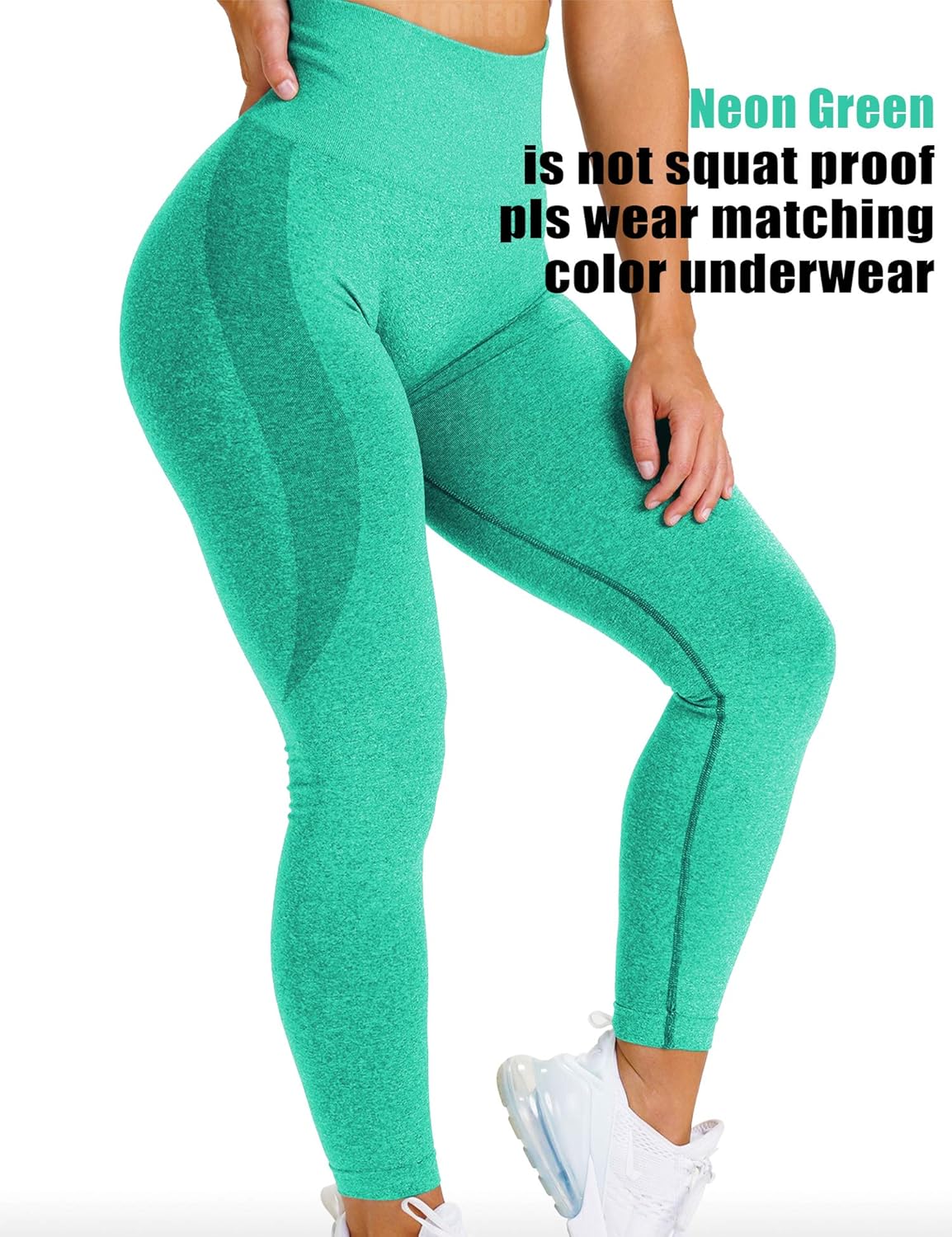Yeoreo Women High Waist Workout Gym Smile Contour Seamless Leggings Yoga Pants Tights Clothing Exercise Fitness Brilliantpala Org