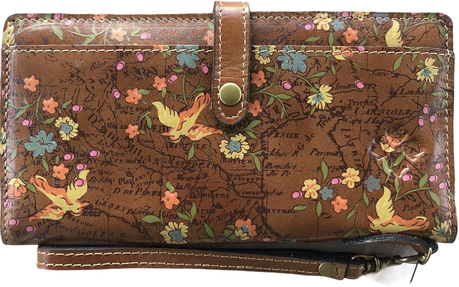 Patricia Nash Pitelli Floral Map Print Wallet at Amazon Women’s Clothing store