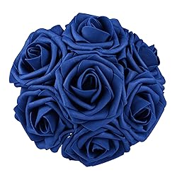 Breeze Talk Artificial Flowers Royal Blue Roses