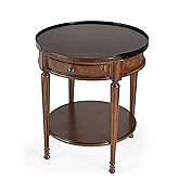 Butler Sampson Olive Ash Burl Accent Table Medium Brown