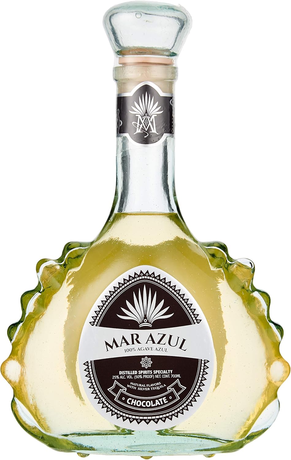 Mar Azul Tequila, Chocolate Flavor, x1 Bottle, 25 Alcohol , 70cl, Made