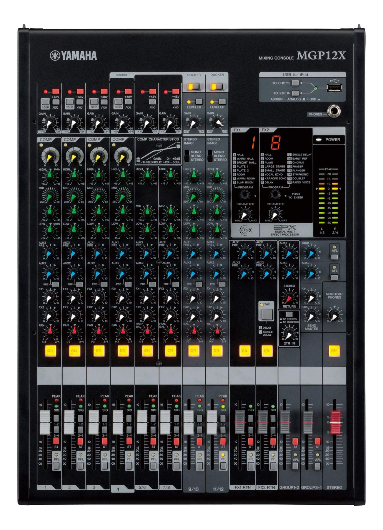 Yamaha MGP12X 12-Channel Mixer