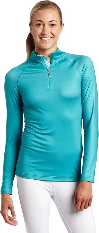 Download Amazon.com: Bula Women's Monica Mock Neck Base Layer Top ...