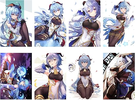 Amazon 原神project げんしん ステッカー ポスター 派蒙 蛍 重雲 ヒロイン 旅行者 ゲーム 縦印刷 ポスター 壁紙 8枚セットアニメ萌えグッズ 部屋飾り物 おしゃれ 子供 学生 ギフト 42cm 28 5cm アニメ 萌えグッズ 通販