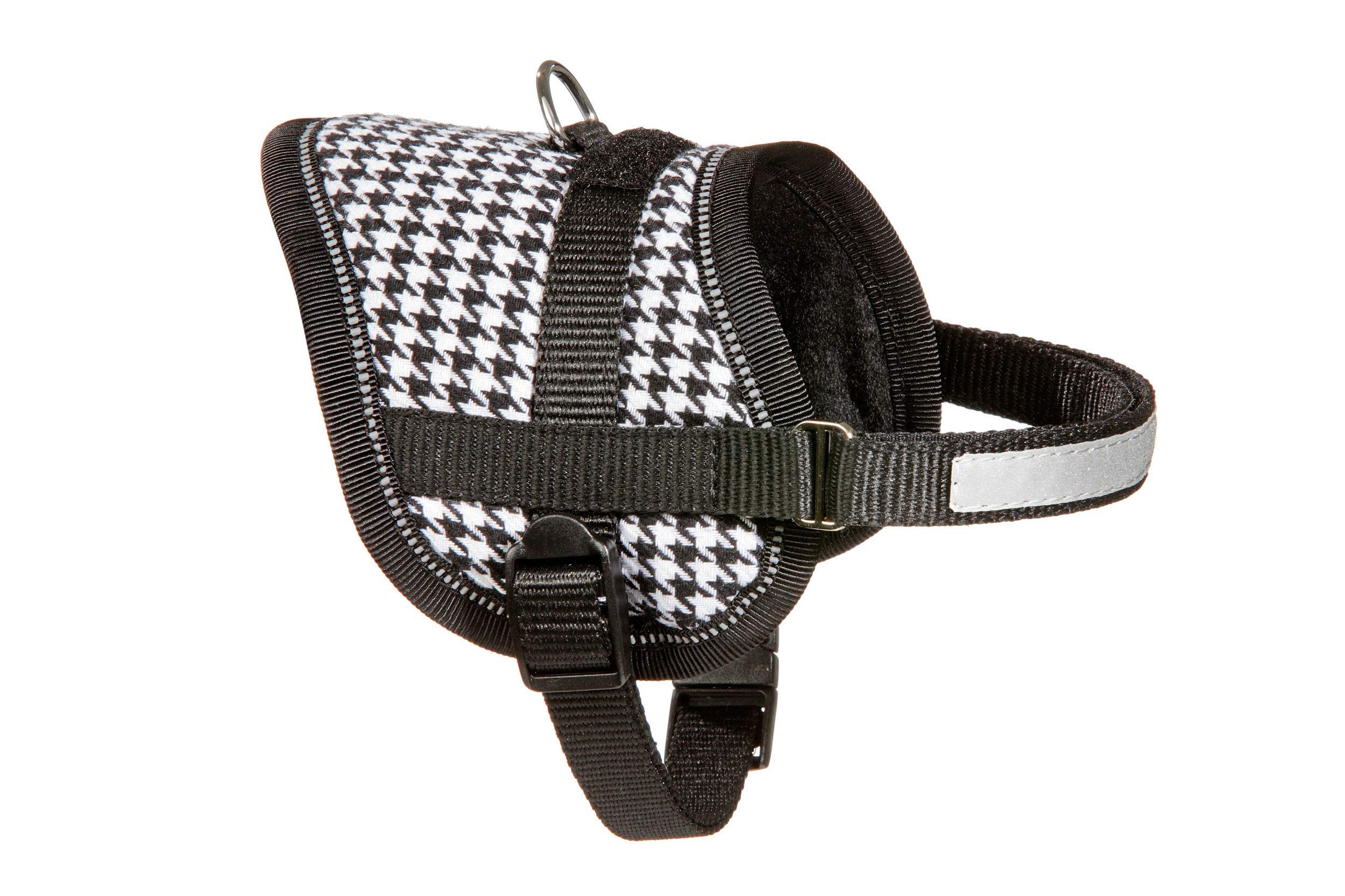 Karlie Teeny Weeny Harnesses, 36 to 46 cm, Small, Black/White