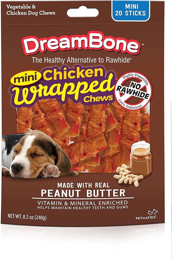 dreambone peanut butter twist sticks