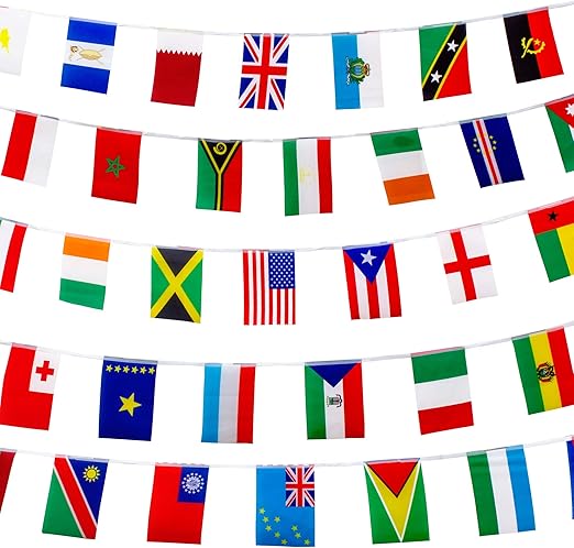 Amazon Com 200 World Country Flags International Banner By