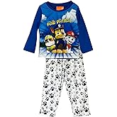 Paw Patrol Boys Marshall, Rubble, Chase and Skye Pajama Set (US, Age, 2 Years, Grey/Royal)