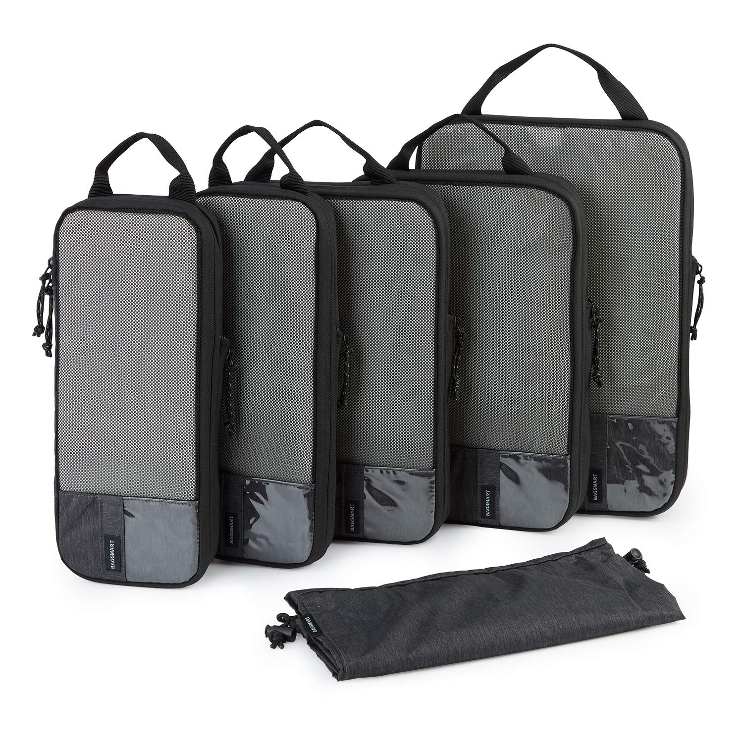 Packing Cubes, BAGSMART Packing Cubes for Suitcases, Lightweight Travel Organizer for Luggage, Suitcase Organizers for Man & Woman