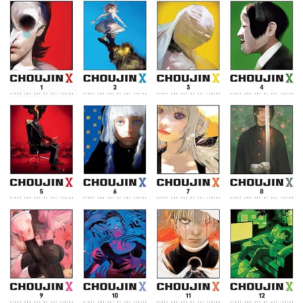 Choujin X Manga Book Set, Volumes 1-6: Sui Ishida, Sui Ishida