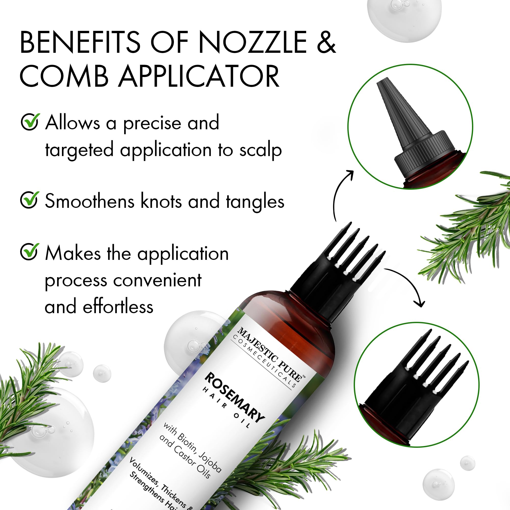 Majestic Pure Rosemary Hair Oil