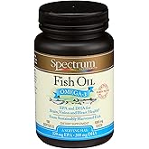Spectrum Essentials Softgels, Fish Oil Omega-3, 1000 mg, 100 Count
