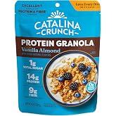 Catalina Crunch Protein Granola, Vanilla Almond, 8 oz Bag (Pack of 1) | Low Sugar Breakfast Cereal with 14g of Protein, Gluten Free, Excellent Source of Fiber, Packaging May Vary