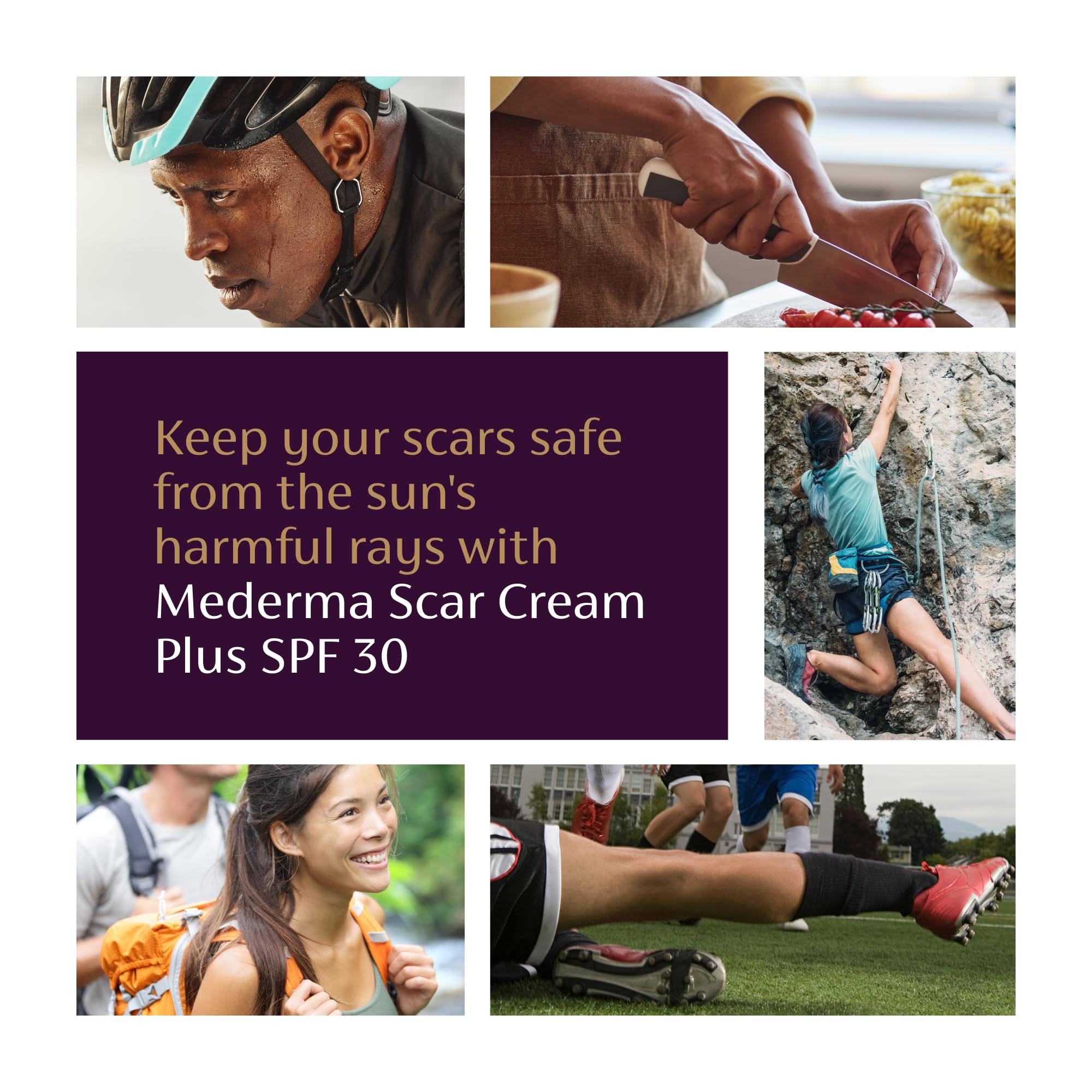 Mederma Scar Cream Plus SPF 30 - Advanced Scar Treatment, Protects from Sun Damage, Reduces Appearance of Scars from Acne, Burns, Surgery & Injury, 0.7 oz