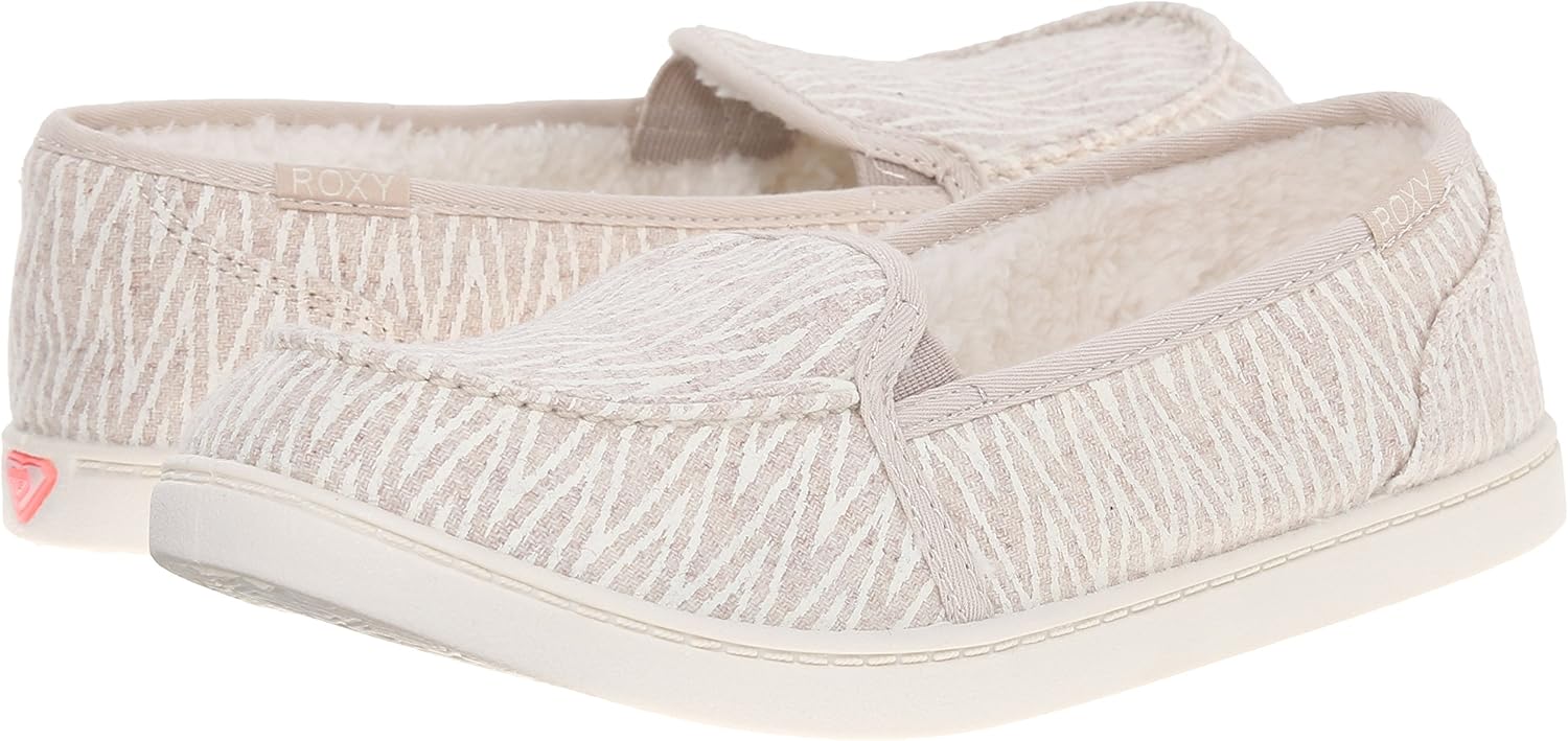 roxy wool slip on shoes