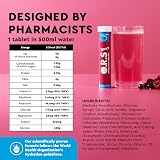 O.R.S Sport Hydration Tablets Mixed Berry 1 Tube Electrolyte Vitamin D view 7
