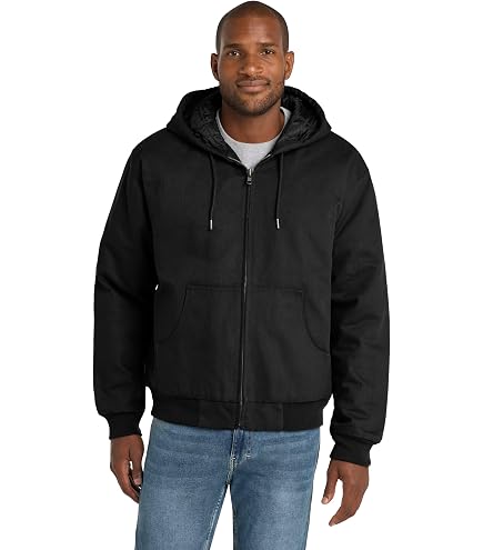 CornerStone Unisex Tough Fleece Full Zip Hoodie | Warm Fleece