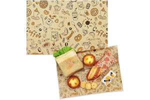 SWEETSTAR Premium Deli Paper Sheets 8"x12" - 300Pcs Greaseproof Liners for Food Boats, Pre Cut Deli Sandwich Wrappers, Best Kraft Food Wrapping Paper Sheets for Picnic, Festival, Fair or BBQ.