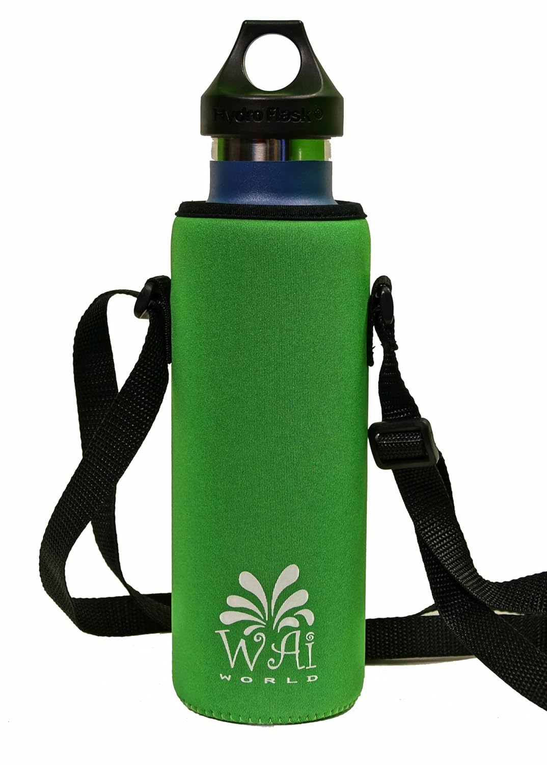 green pink purple hydro flask